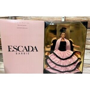 1996 Mattel Escada Barbie Limited Edition Fashion Doll #15948 NRFB